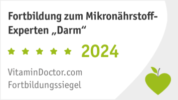 Fortbildungssiegel Mikronährstoffexperte, VitaminDoctor.com
